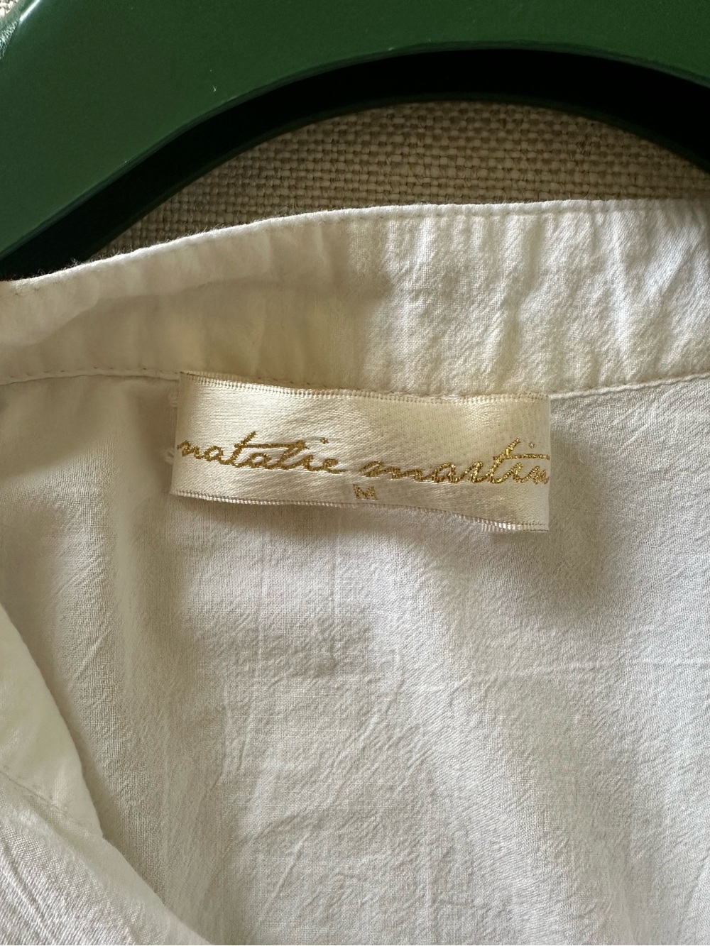 NATALIE MARTIN apres swim top in white flat cotton - Picture 9 of 12